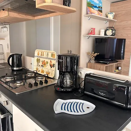 Mobilhome Calme 6 Personnes Pierre Couche * Saint-Brévin-les-Pins