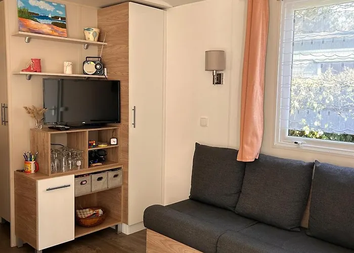 Tatil Evi Mobilhome Calme 6 Personnes Pierre Couche